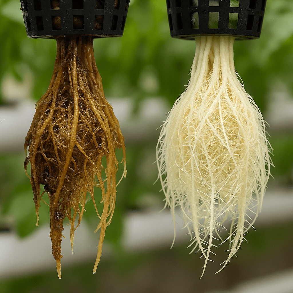 ឫសបន្លែអ្នករលួយ ព្រោះខ្យល់ចេញចូលមិនគ្រប់គ្រាន់ - BeGreen Dynamics