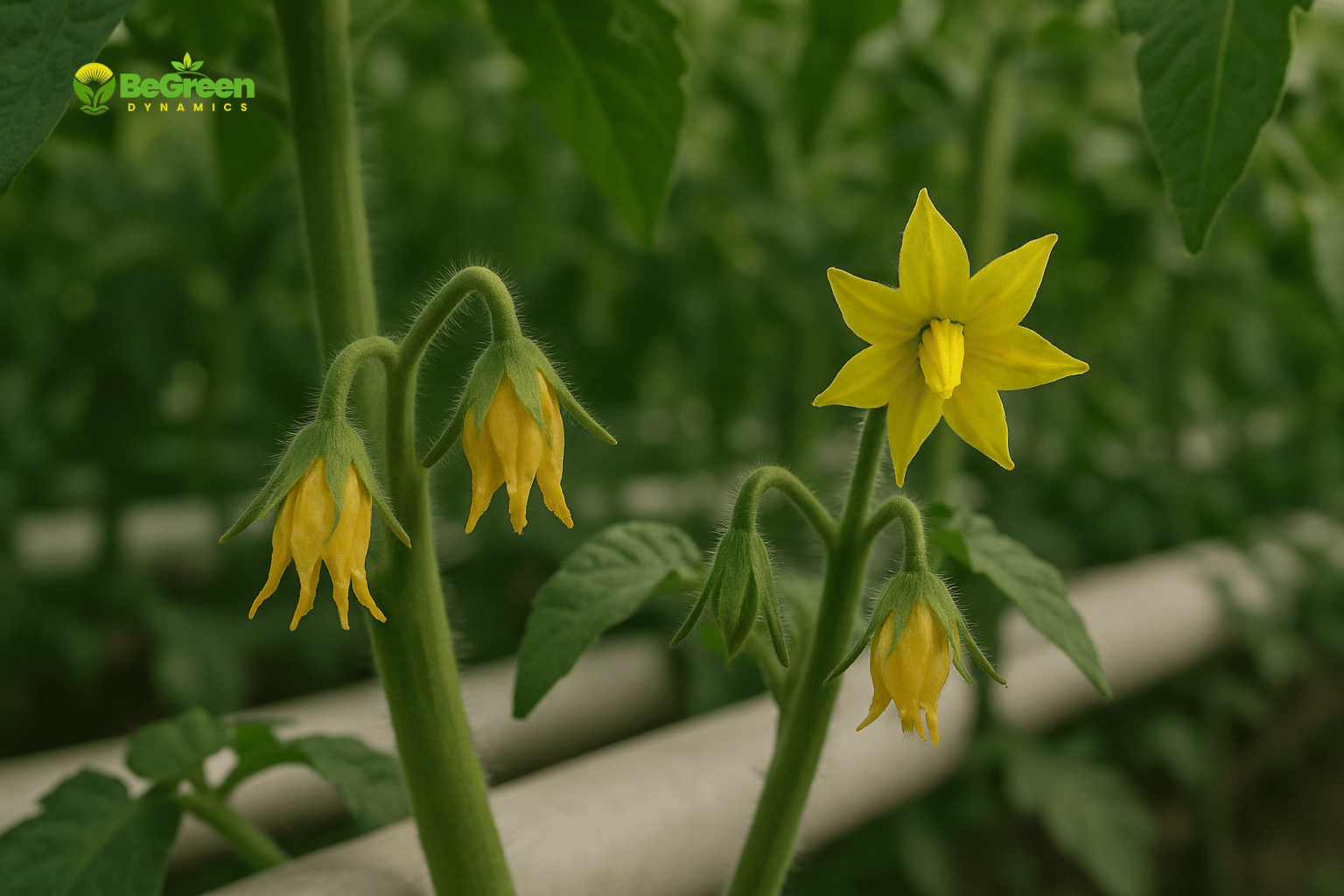 ហេតុអ្វីបានជា ដំណាំប៉េងប៉ោះលូតលាស់ល្អ ប៉ុន្តែផ្កាជ្រុះ ឬ គ្មានផ្កាគ្មានផ្លែ